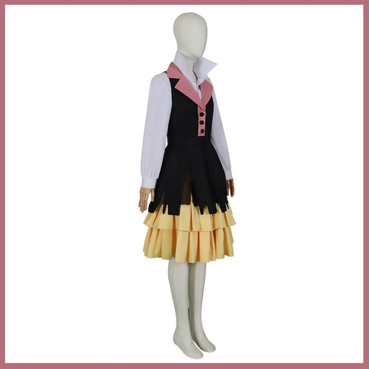 Anime Bungo Stray Dogs Lucy·Maud·Montgomery Cosplay Costume Shirt Skirt Uniform Full Set Wig Adult Woman Sexy Christmas Suit view 4