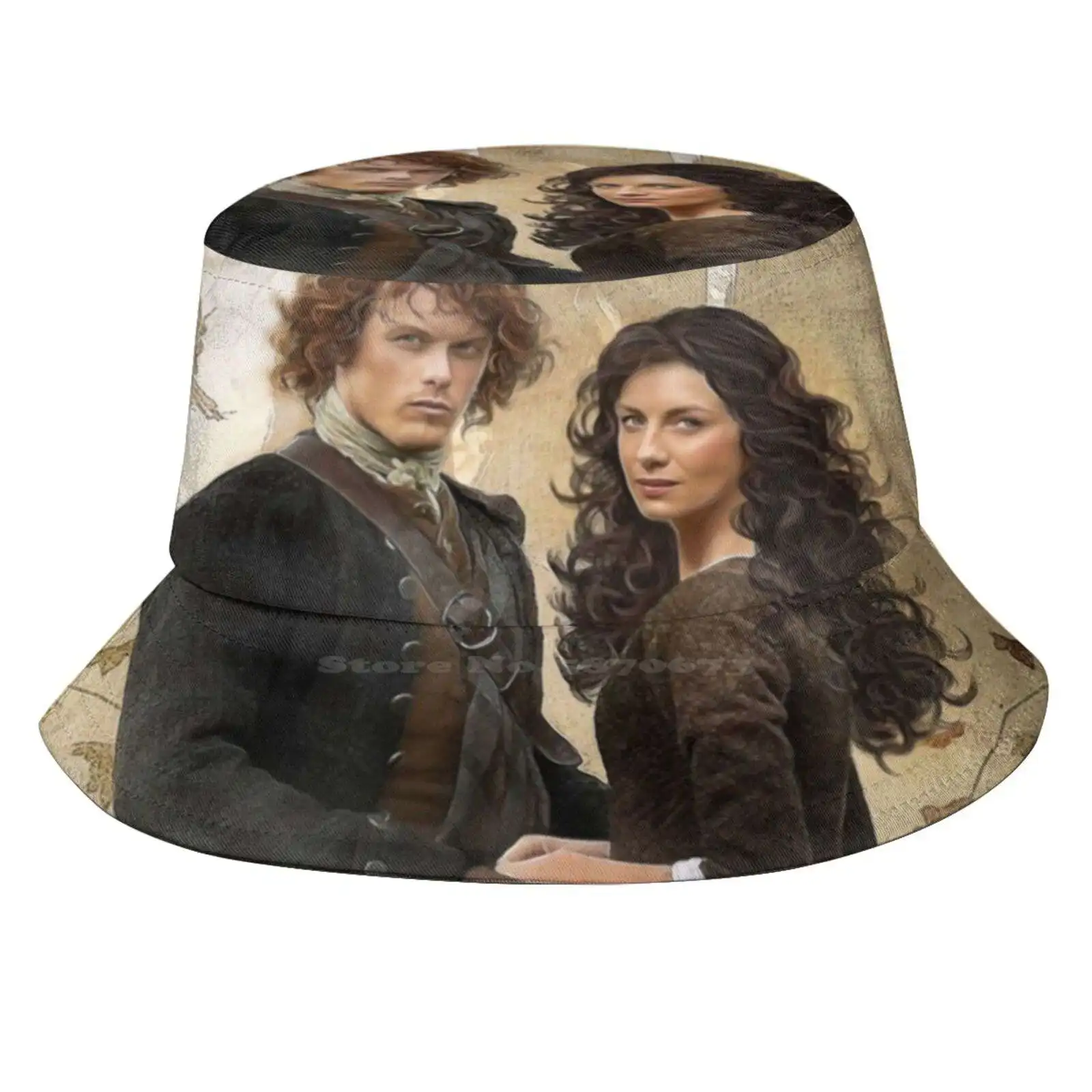 Poster Season 1 Sun Cap Fisherman Hat Bucket Hats Outlander Show