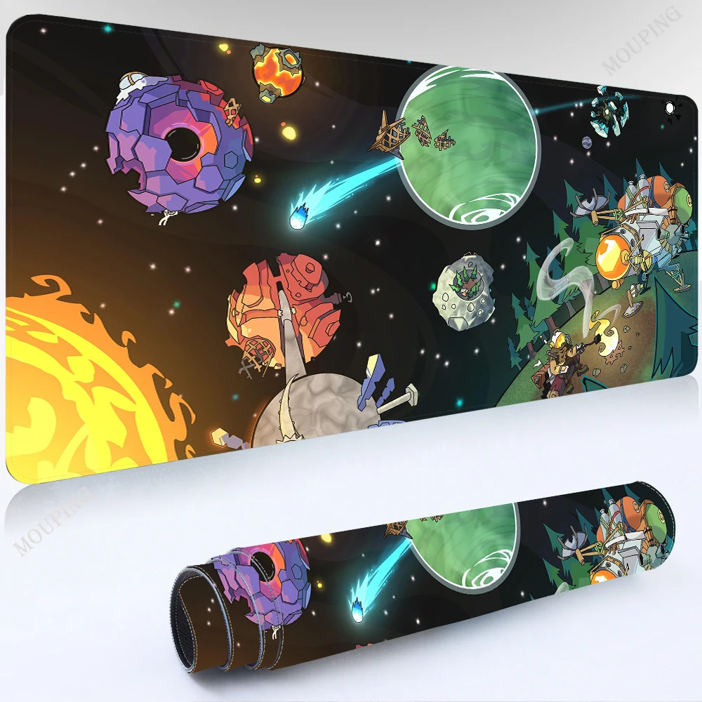 

Mausepad Black Anime Mouse Mats Gaming Mat Pad on The Table Gamer Accessories Keyboard Pad Art Table Rug Desk Mat Mouse Carpet