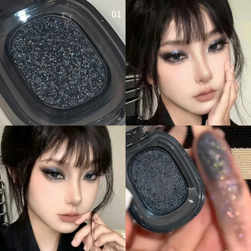 FAICCIA Feixi small wild cat monochrome eye shadow natural nude pearl broken diamond fine flash flash eye shadow plate