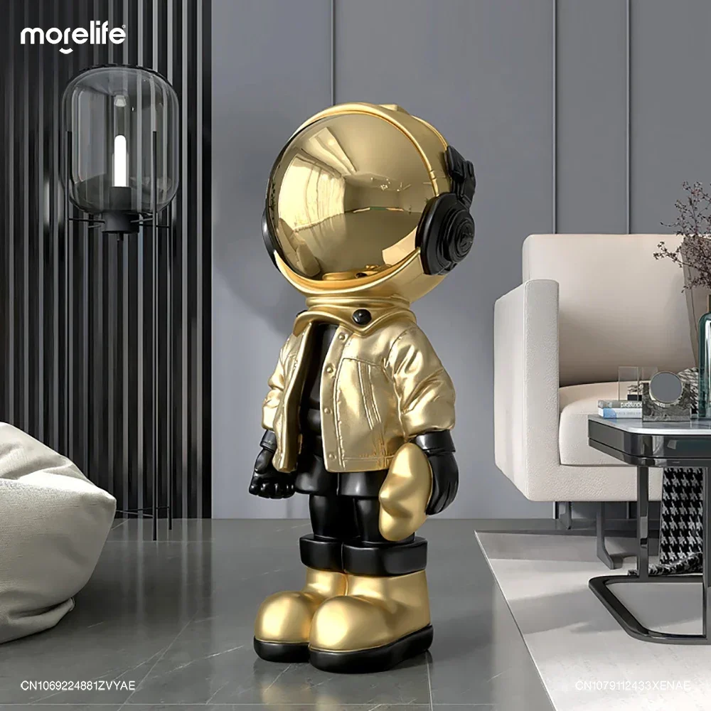 

Astronaut Figure Toy Statues Astronaut Room Decoration Figurine Desktop Decor Sculpture Nordic Indoor Christmas Ornaments Gifts