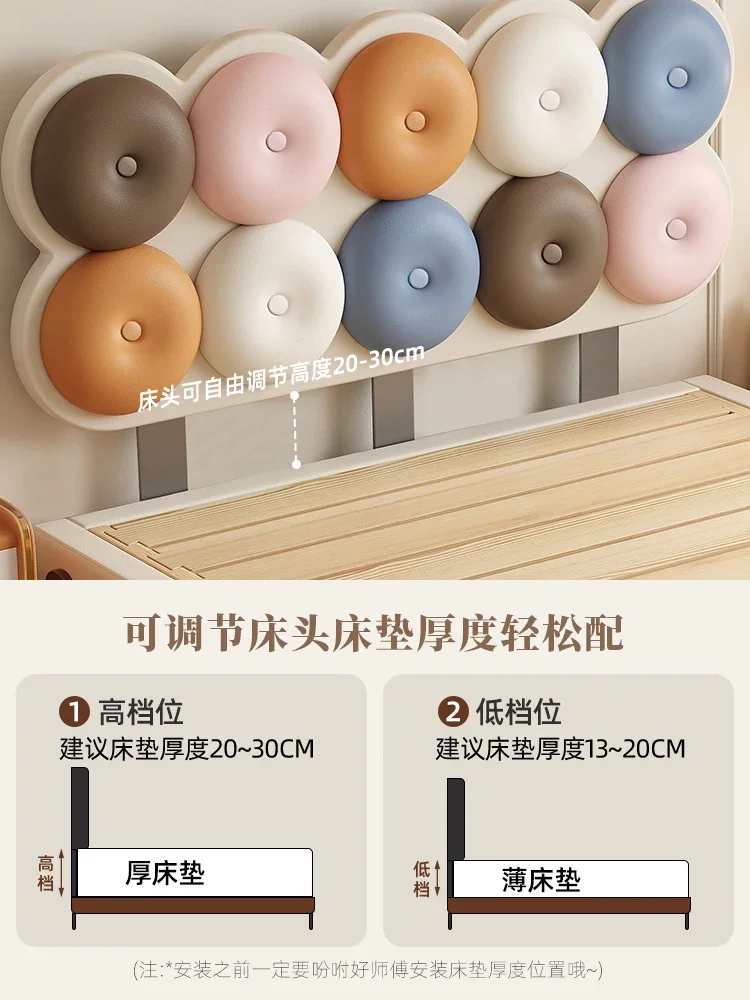 غرفة نوم شقة صغيرة مبتكرة ولطيفة وحديثة وبسيطة وسرير جلدي #3