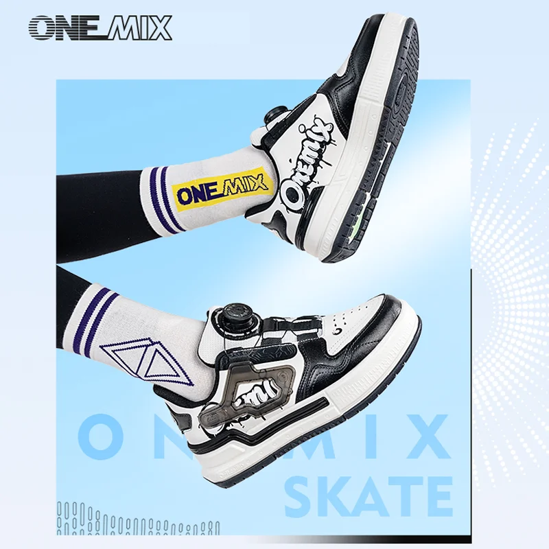 

Onemix 2025 new men shoes are lightweight, soft soled wear-resistant ultra light fashionable versatile casual sports board shoes