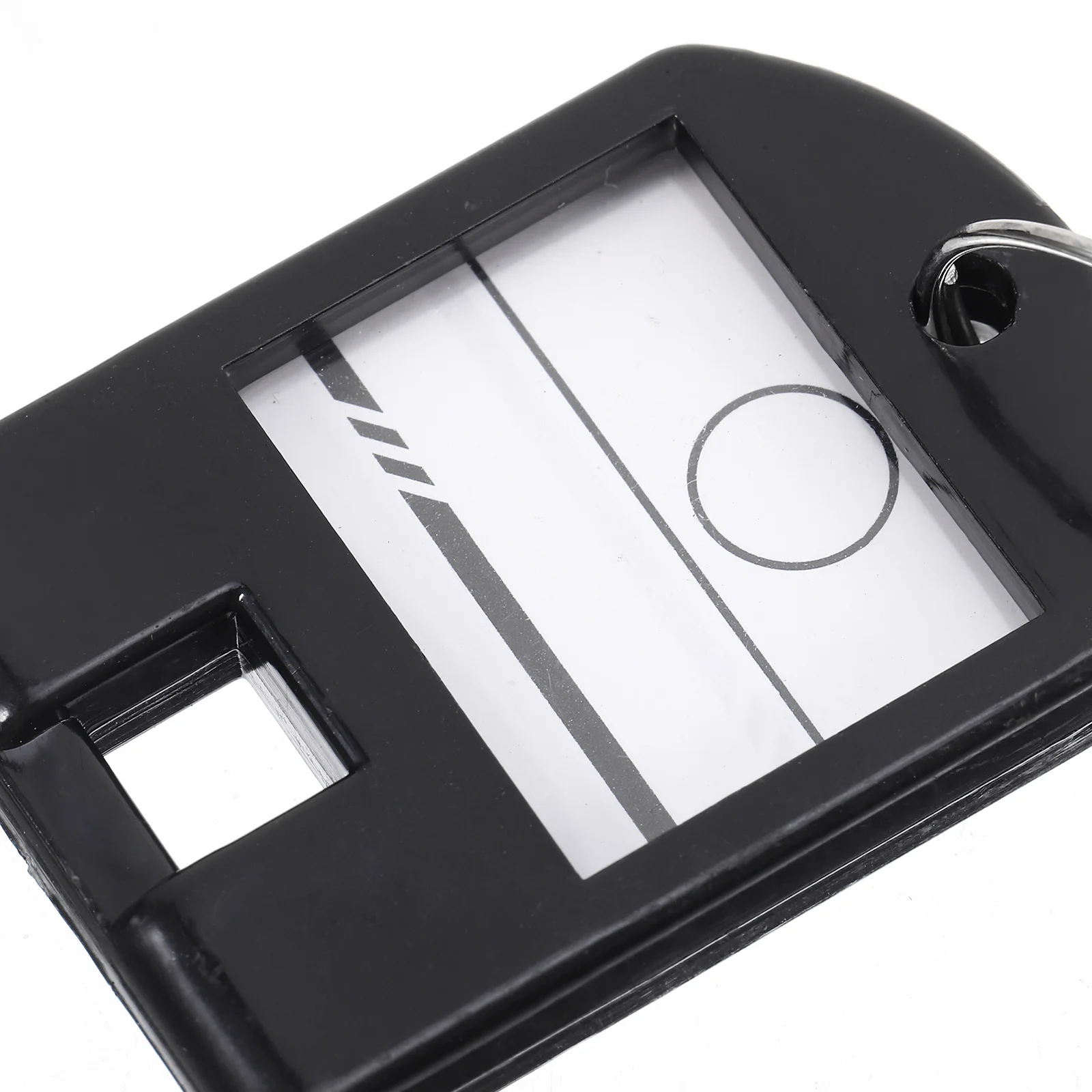 

50Pcs Key Tags Portable Compact Label Tags Multi-Function Luggage Key Identifier Organizers Keychain Tag