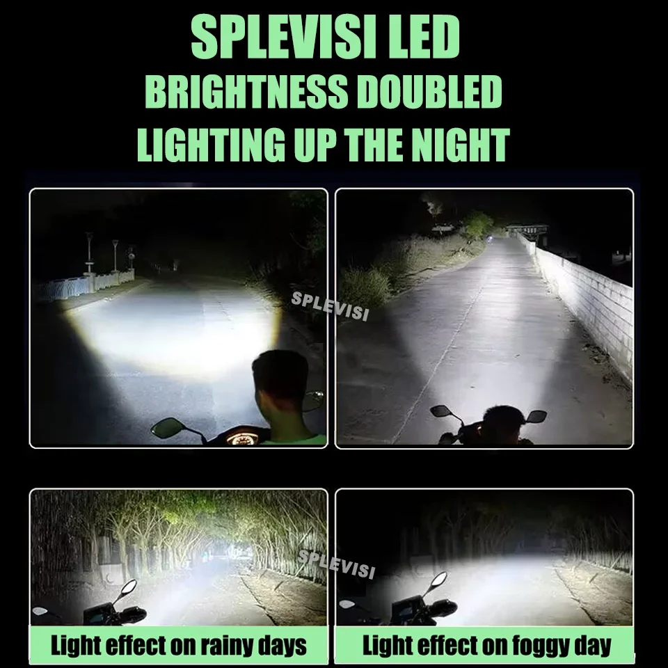 LED Reliable Night Driving H6 motorcycle Headlight For Yamaha Blaster 200 1995 1996 1997 1998 1999 2000 2001 2002 2003 2004-2006 - view 5
