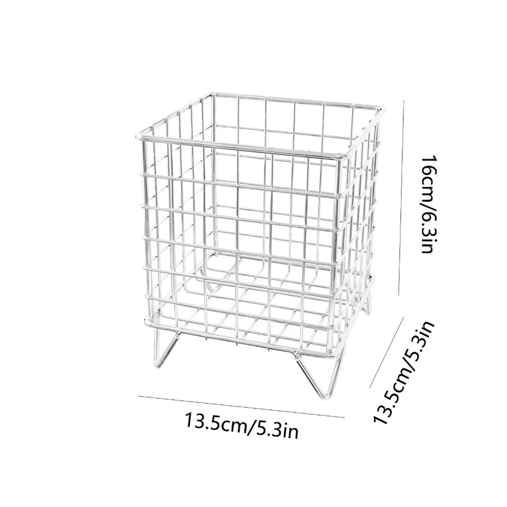 【Organizer】 Storage Basket Desktop Book Pen Coffee Pod Holder Large-Capacity Student Dormitory Sundries for Sticky Notes File C