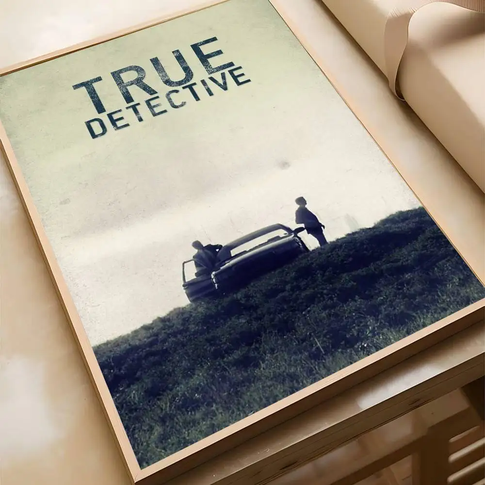 1 قطعة فيلم T-True D-المحقق المشارك ذاتية اللصق الفن ورق مقاوم للماء ملصق مقهى بار غرفة جدار ديكور