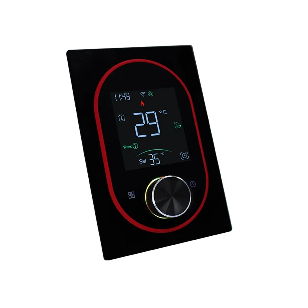 Color Screen LCD Display Electric Underfloor Heating Thermostat Home Room Thermostat Accurate Temperature Control