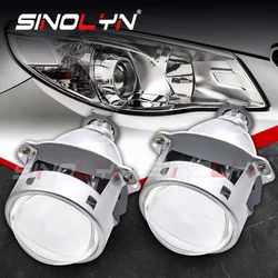 Sinolyn 3.0 Inch Angel Eyes Projector Lenses For Headlight H7 H4 Bi-xenon Car Lamps For Car Accessories Tuning Use H1 HID Bulb
