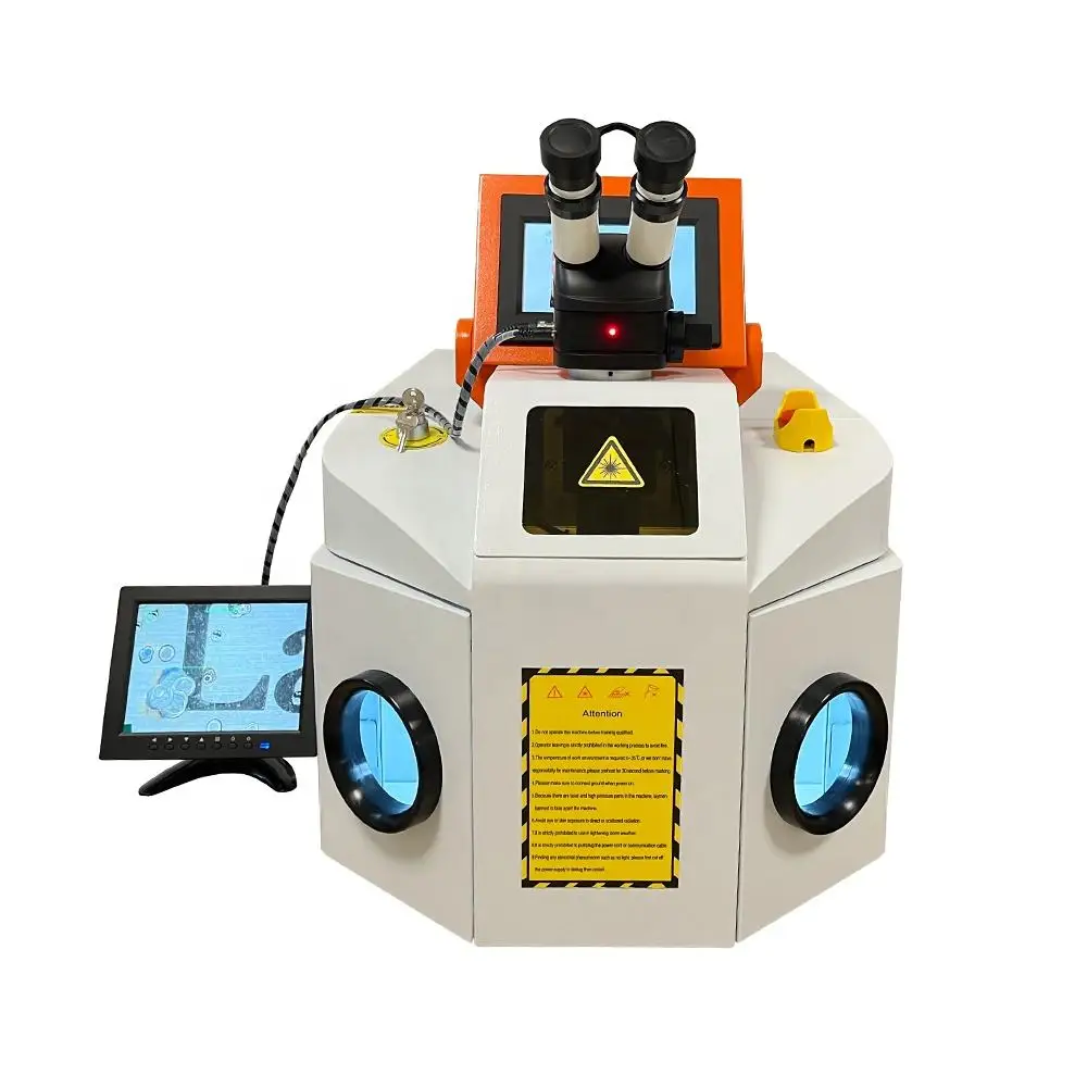 Factory sale gold silver laser welder Jewelry soldering machine 200W jewelry laser welding machine No reviews yet