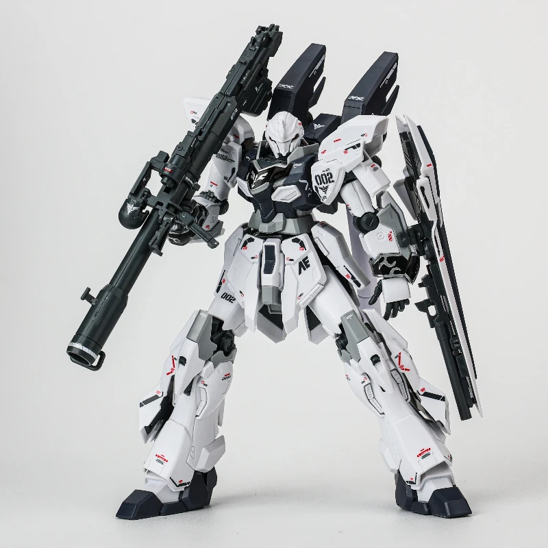Star 217 HGUC 1/144 MSN-06S Sinanju Stein Weiß PB Bausatz-Modell Actionfigur Anime Mecha Spielzeug mit Wassertransfers, Geschenk für Jungen