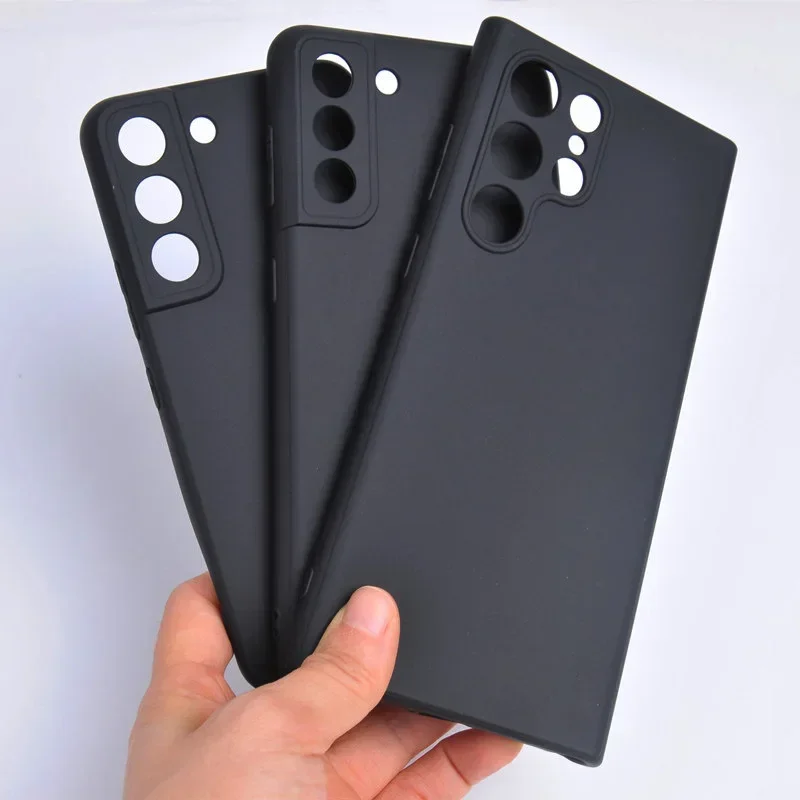 NEW Square Liquid Silicone Case for Samsung Galaxy S22 S21 S20 S10 S9 Ultra Plus FE A72 A71 A70 A52 A51 A50 A42 A32 4G 5G Cover