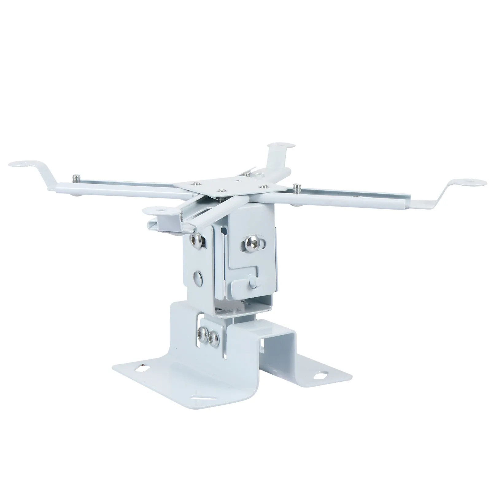 

Universal Projector Bracket Fixed 14cm Height Telescopic Adjustable Claw Ceiling Wall Floor Mount Projector Holder Compatible