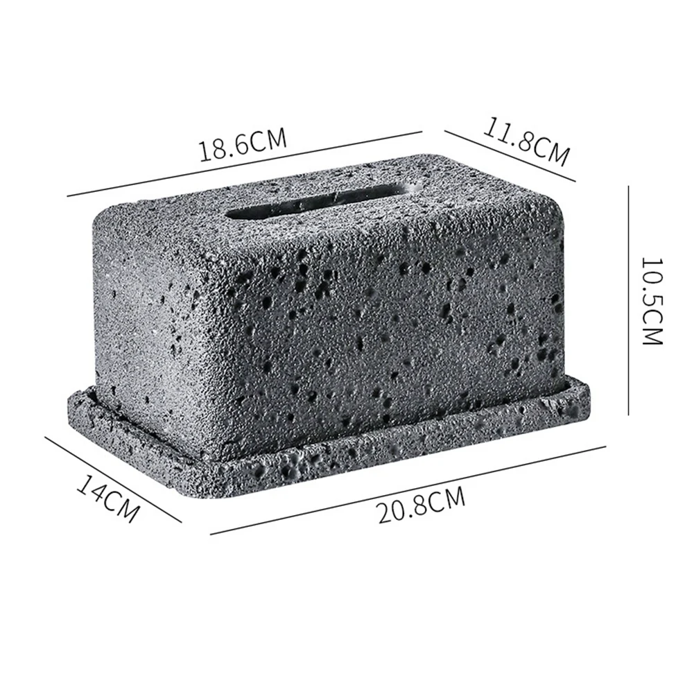 

ABNL креативный лунный цементный материал коробка для салфеток отель декор для ванной комнаты бумажный чехол для полотенец аксессуары для украшения гостиной