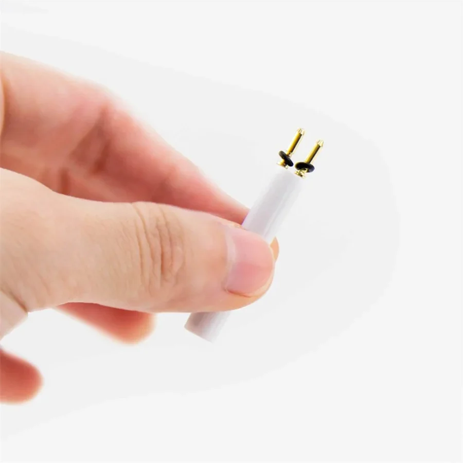 2 pçs inhalco toker estraw bobinas de cerâmica substituição núcleo aquecimento bico ponta para néctar elétrico e rig vape caneta vaporizador kit