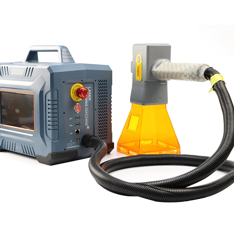 Portable Handheld Fiber Optic Engraving Machine 30W for Aluminum Copper Stainless Steel