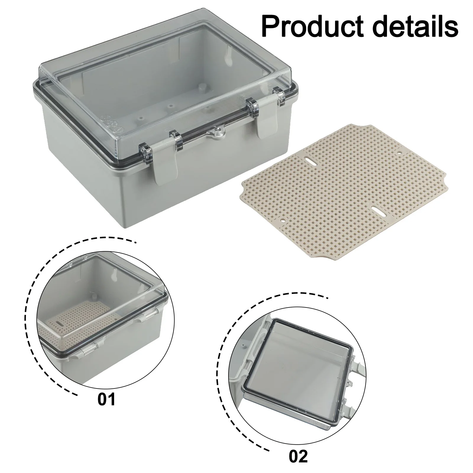 IP66 Waterproof Protective Socket Box for Outdoor Use Shockproof and Dustproof for Design for Lawn and Garden Power Tools