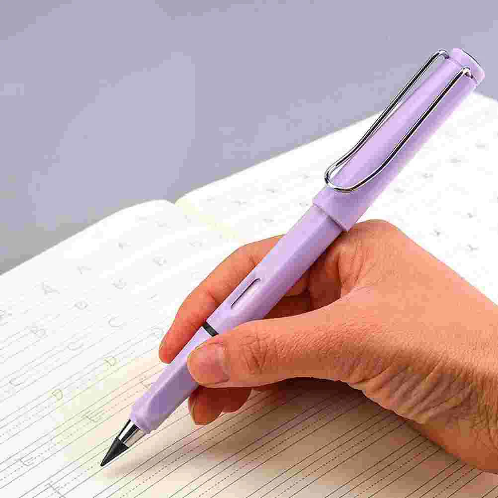 10 Pcs Replacement Pencil Tip Inkless Nibs Without Everlasting Graphite Tips Replaceable Student Pencils