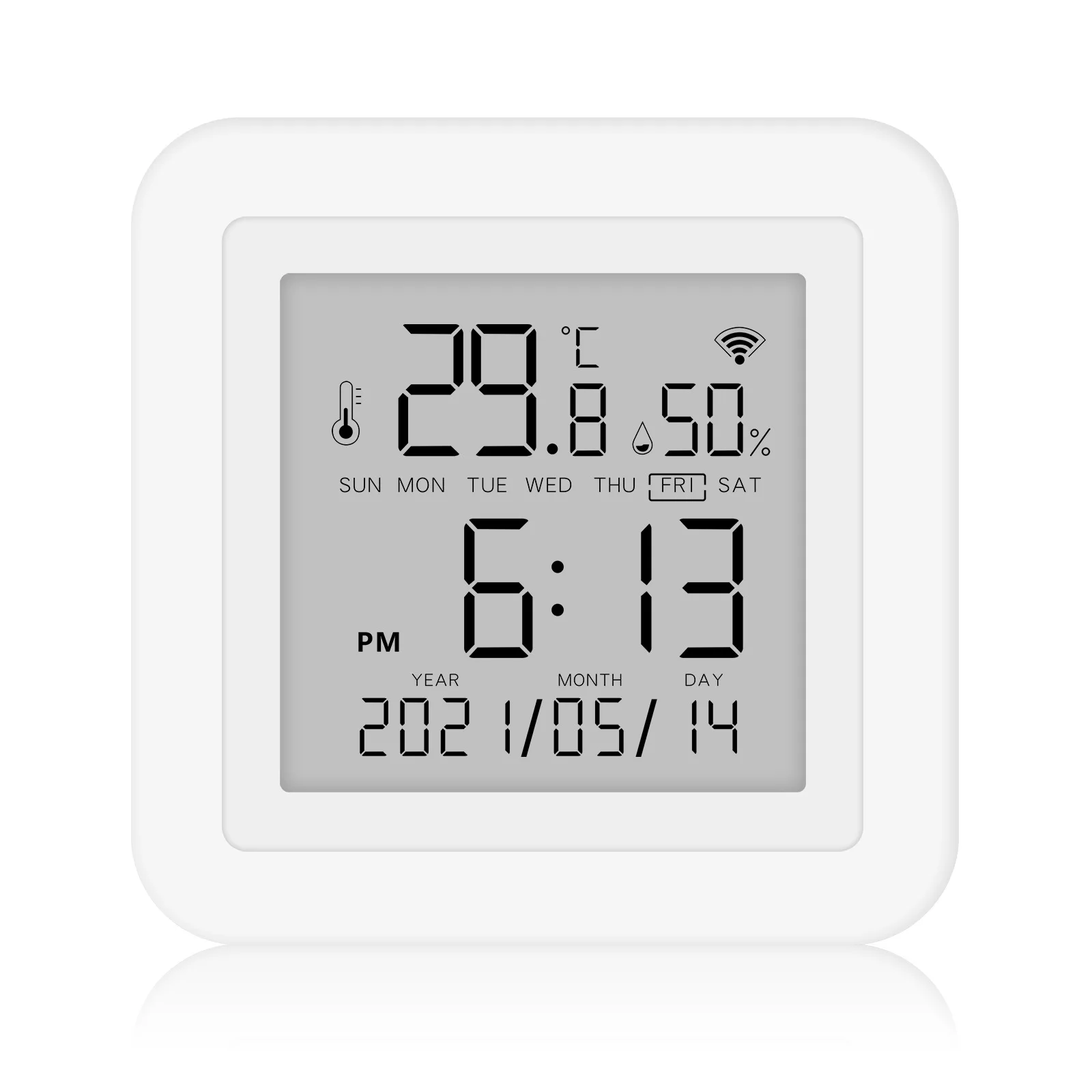 ZB-WG-5 Tuya Intelligent Wireless Temperature and Humidity Detector Zigbee/ Wifi 3-in-1 APP Remote Control