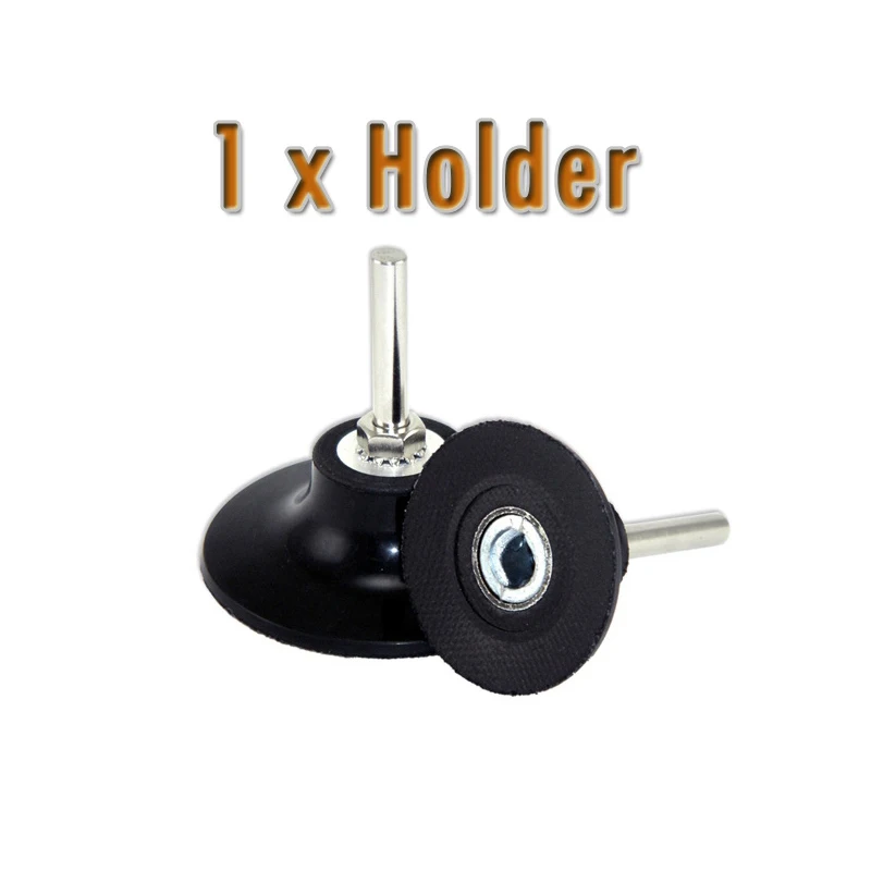 40 stück 3 "/2" TR Schleifen Klappe Disc Zirkonia Schleifen Tuch Schleifen Rad + 1 stück Halter – Detail 1