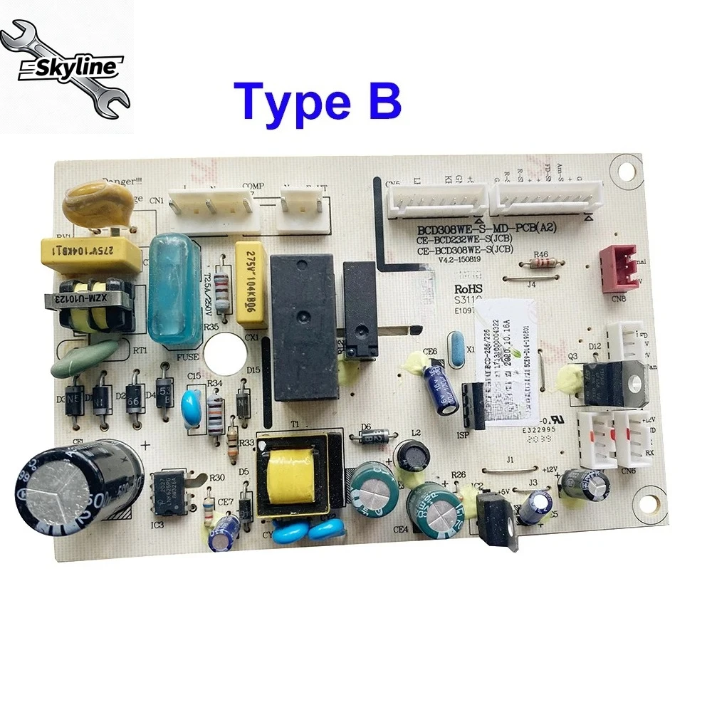 CE-BCD308WE-S CE-BCD308WE-D Refrigerator Circuit Board, 17131000000507 V4.2-150819 Main PCB