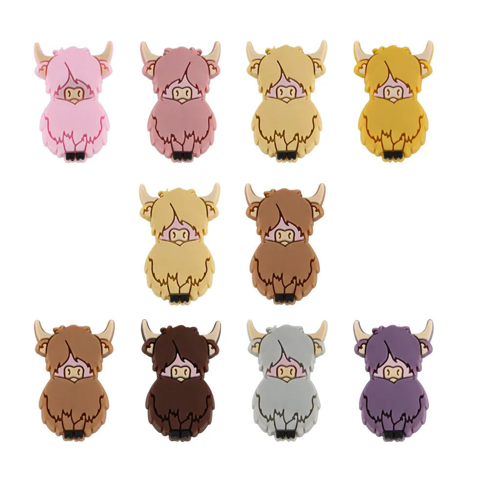 

5Pcs Yak Silicone Beads For Jewelry Making Jewelery Beads Charms For Bracelet BPA Free