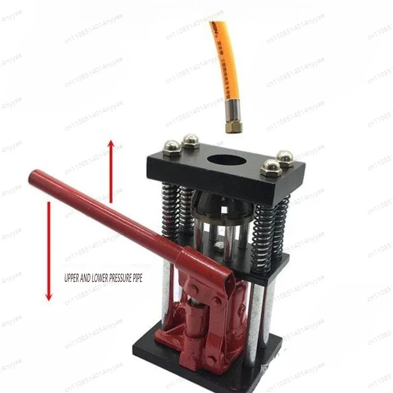 Manuelle Hydraulische Rohrpressmaschine Druckrohr-Pressvorrichtung Landwirtschaftliche Sprühpumpe Hochdruckschlauch Hydraulisches Werkzeug