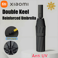 Xiaomi 24 Bone Fully Automatic Double Bone Folding Umbrella For Sun UV Protection Rain Resistance And Strong Wind Resistance