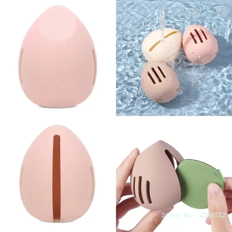 Silicone Makeup Sponges Case Makeup Sponges Holder Makeup Puff Holder Reusable Beauty Blenders Holder for Daily Travel