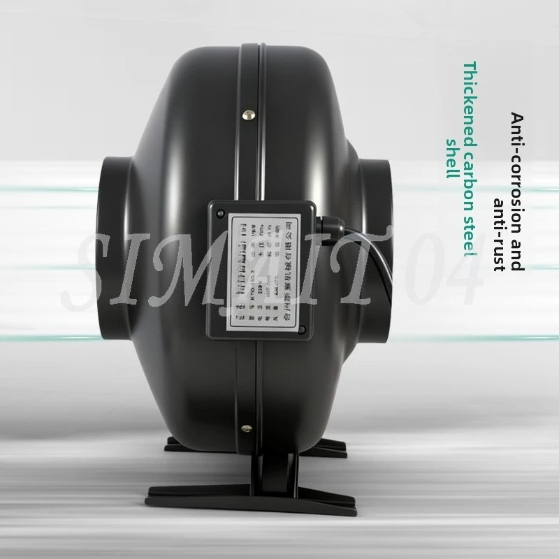 Outer rotor duct turbocharged centrifugal circular coaxial fan Exhaust fan Powerful silent large suction exhaust fan