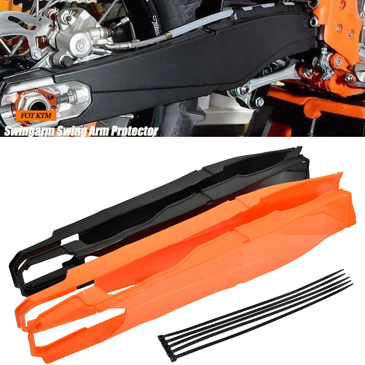 

New 2023 For KTM Motorcycle Swingarm Swing Arm Protector XCW XCFW EXC EXCF TPI Six Days 150 200 250 300 350 450 500 2012-2022