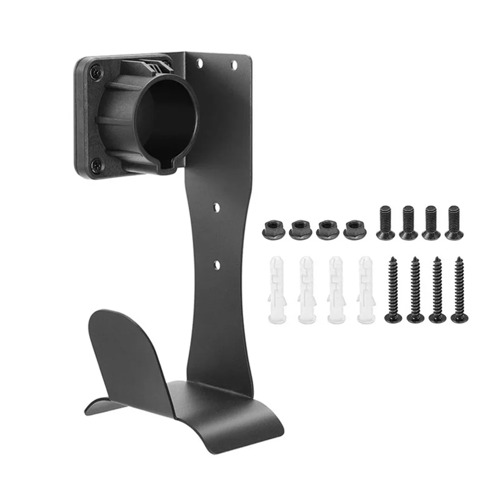 

Настенный держатель для зарядного устройства электромобилей из нержавеющей стали, кронштейн для разъема J1772