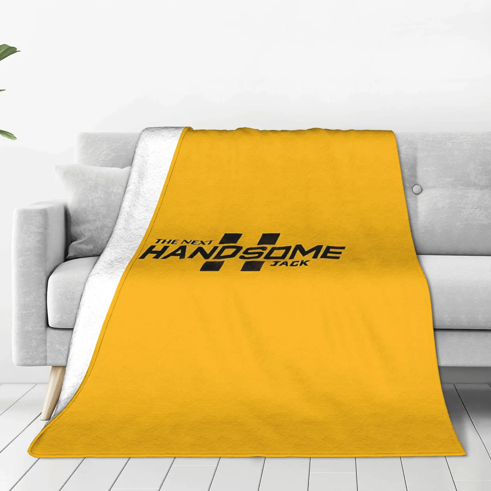 1PC retro comic squad B-Borderlands Home Room Decorations Winter Blankets For Adults Bedding Home Interior Sofa Knee