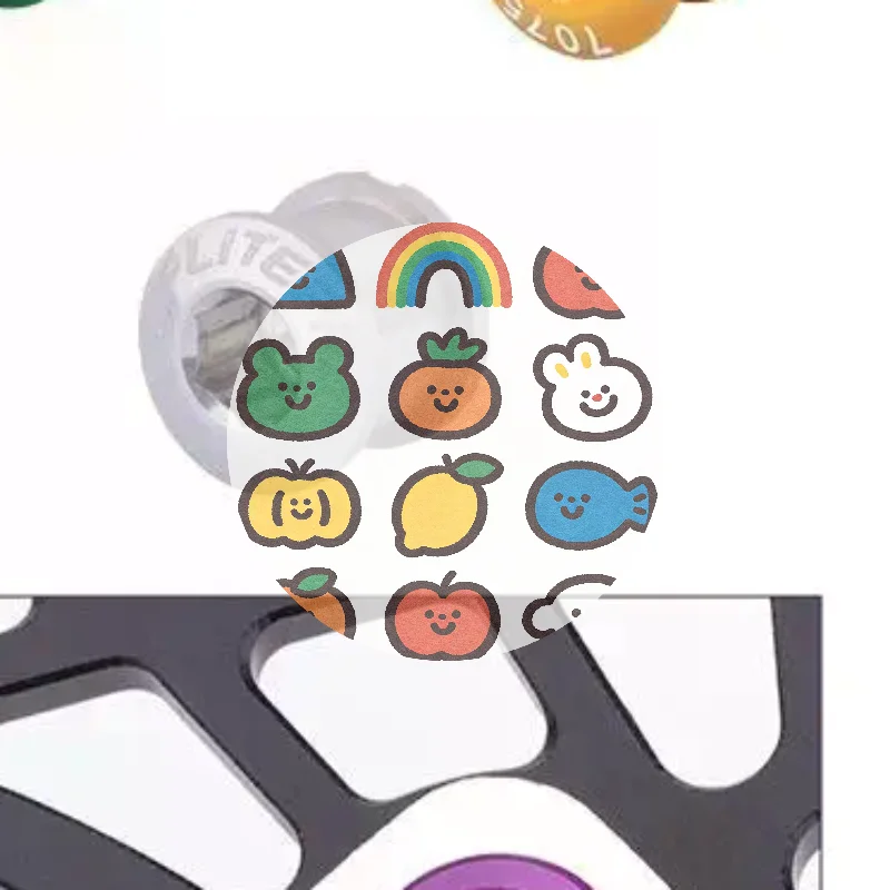 

[LA]Hot 5Pcs Bike Sprocket Screw 9.5mm Single/Double Chainring Bolt Thread Plate Disc Screw For Mountain Road Bike Crank Section