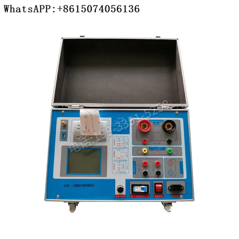 Transformer volt ampere characteristic tester with 6 channels for measuring CT/PT angle difference ratio