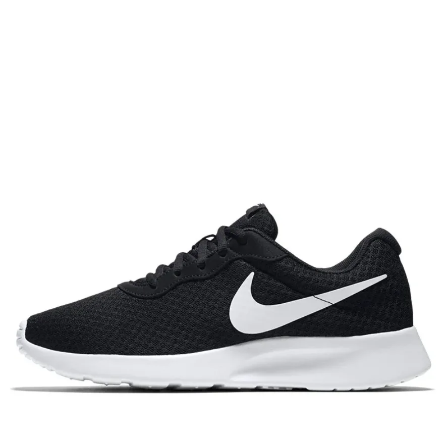 Мужская повседневная обувь Nike Tanjun Trendy Retro Athletic Low Top Life черно-белого цвета Oreo