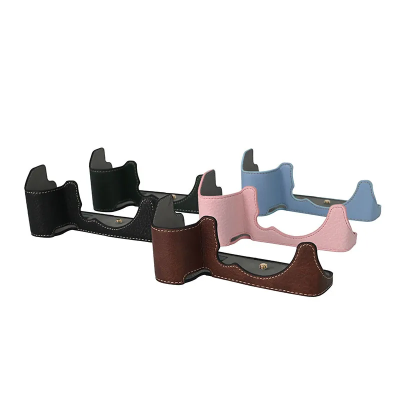 Сумка для фотоаппарата из искусственной кожи, половина тела для Fujifilm XS20