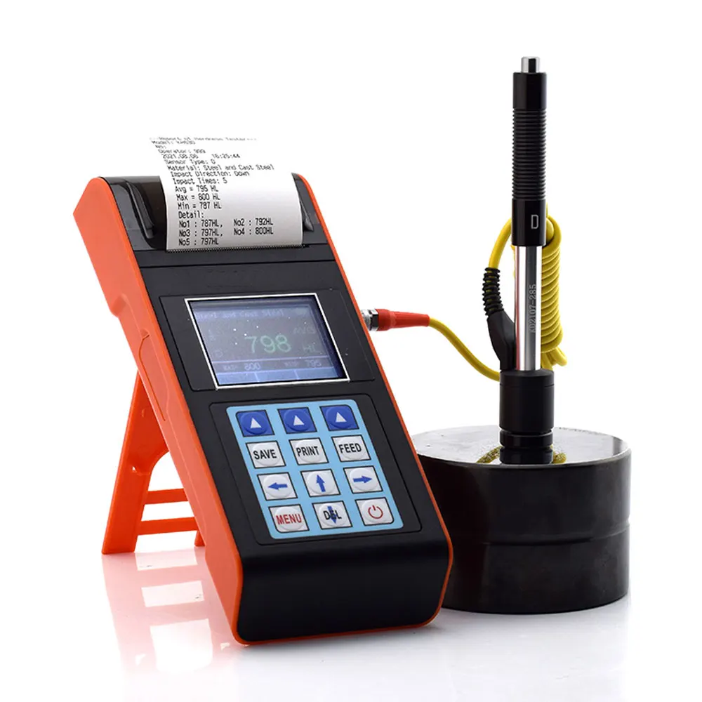 Best Portable Hardness Tester NDT290+ with Color printing function Digital Hardness Gauge Meter