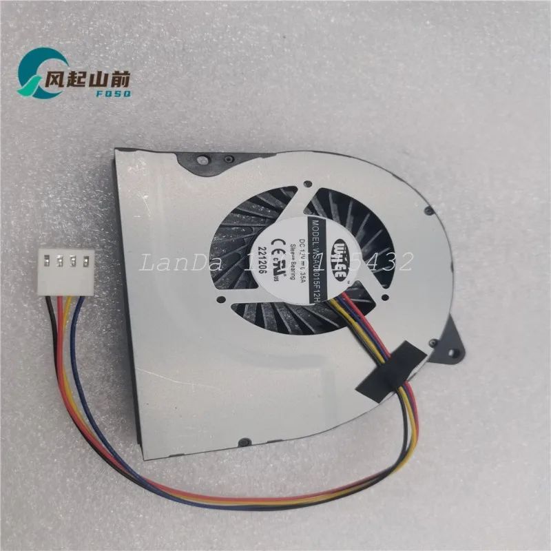 Mini Cooling Fan for Small Desktop PCs, Quiet Operation High Airflow USB Powered Portable Fan Compact Design Lightweight Efficie