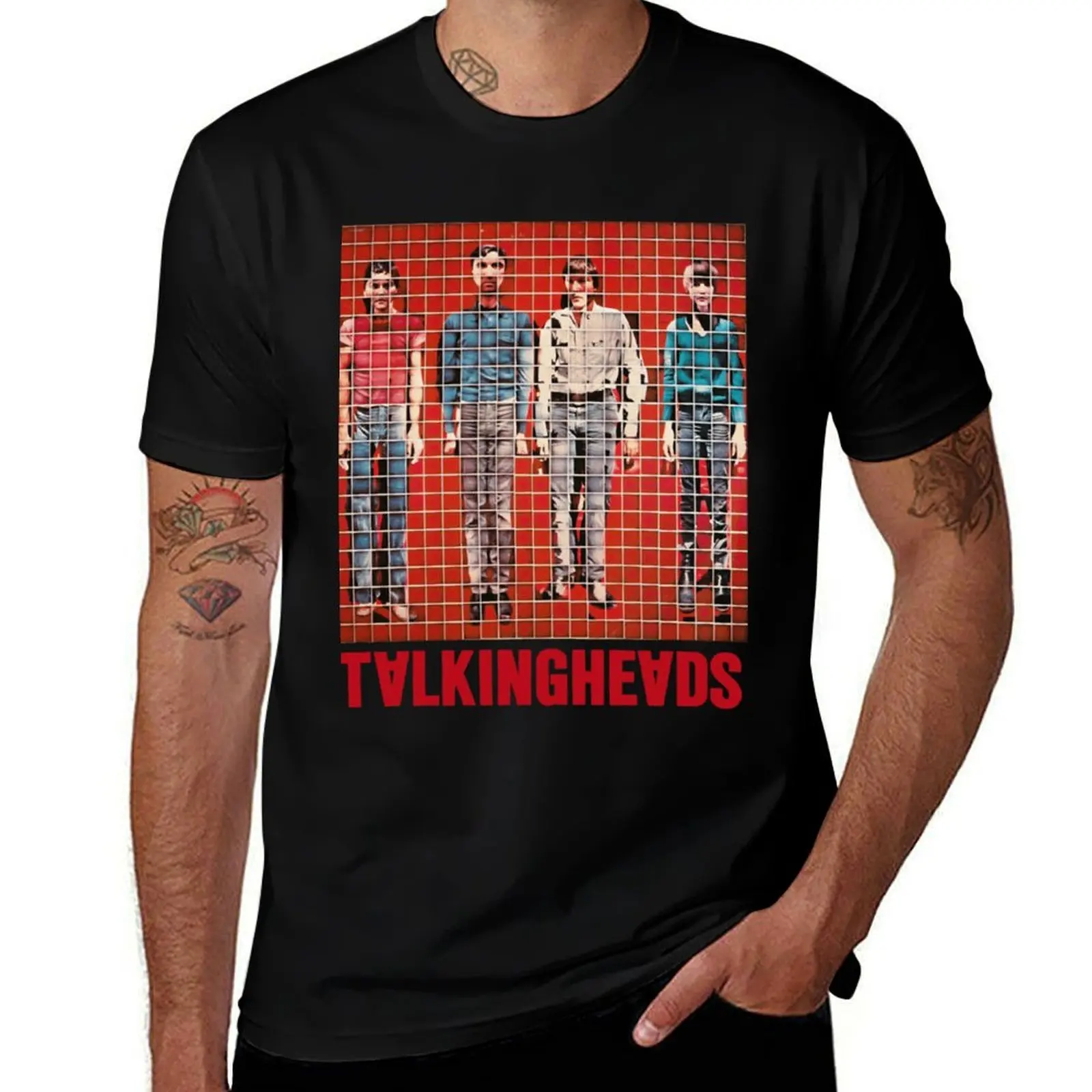 Art Talking Heads Vl T-Shirt Quick Dry Outdoor Sports T-Shirt