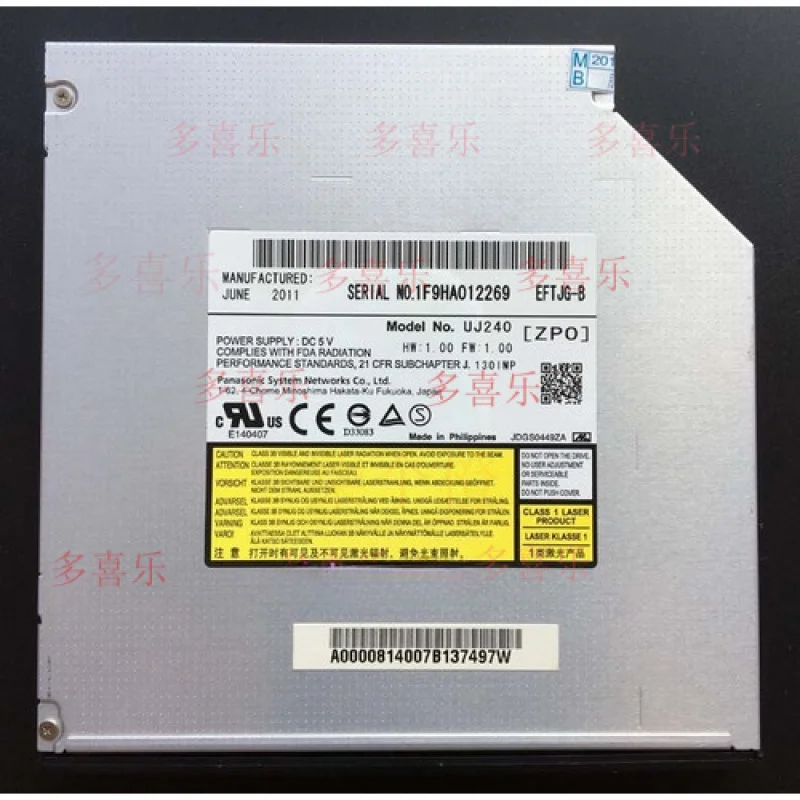 AA   UJ240 Blu-ray Burner BDRE Writer Drive For ASUS G750JM G750J G750 G750JS G750JH