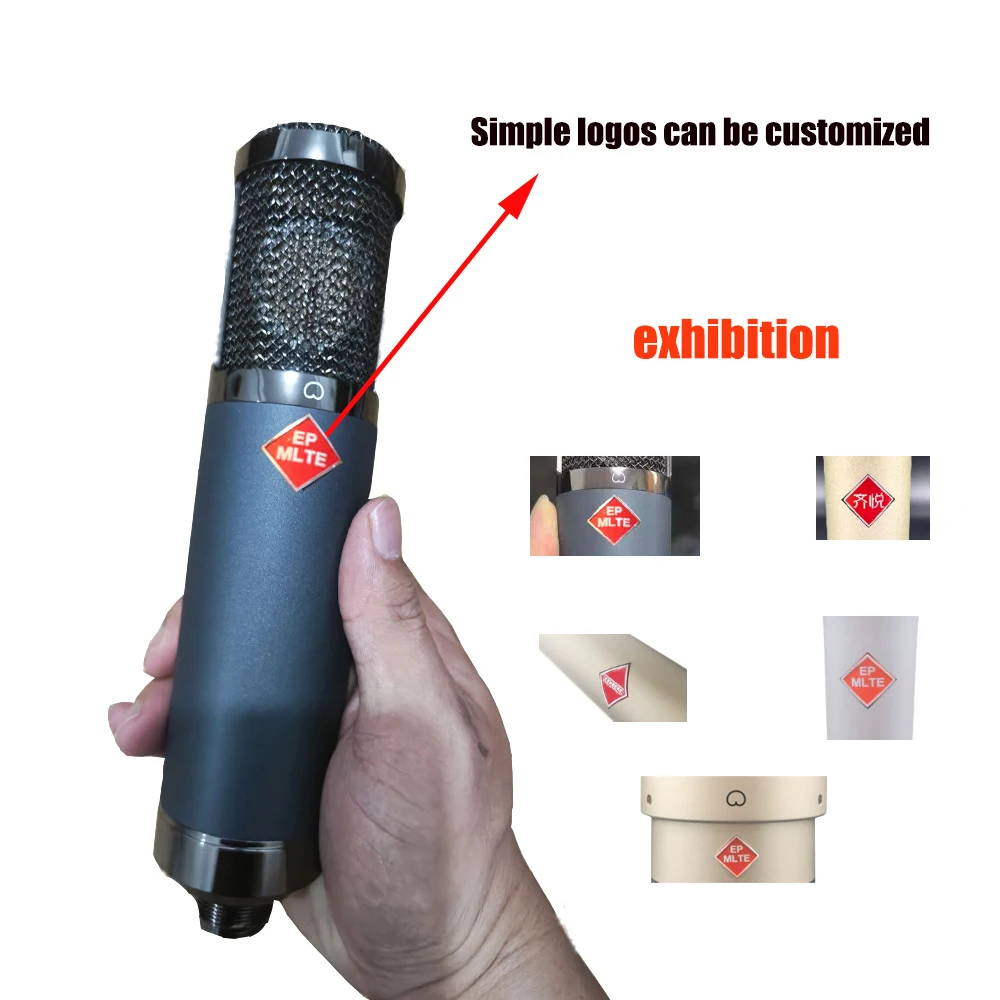 

New Professional DIY tube microphone tf51 large diaphragm condenser microphone, singing/live recording/live streaming equipment