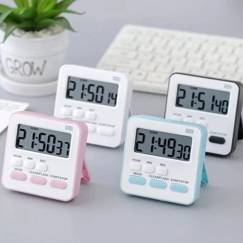 

Mini Digital Display Cooking Alarm Clock Kitchen Timer Sleep Stopwatch Clock Countdown Alarm Clock