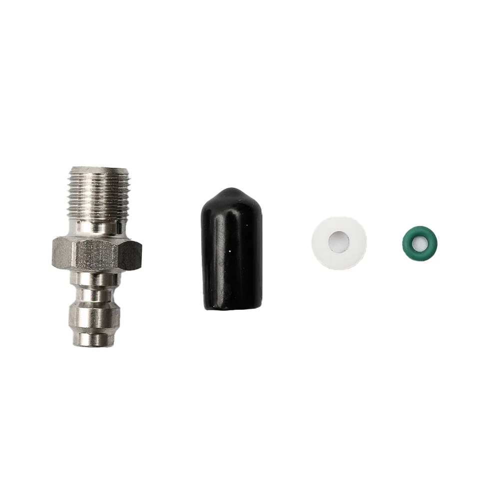 Reliable Performance Stainless Steel Quick Connector Male Precision Leak proof Seal 8MM Way Valve Filled Pacifier