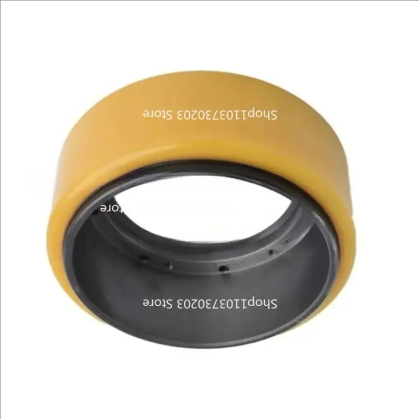 

210*75/135mm 8 Holes PU Wheel Forklift Replacement Parts 1PC