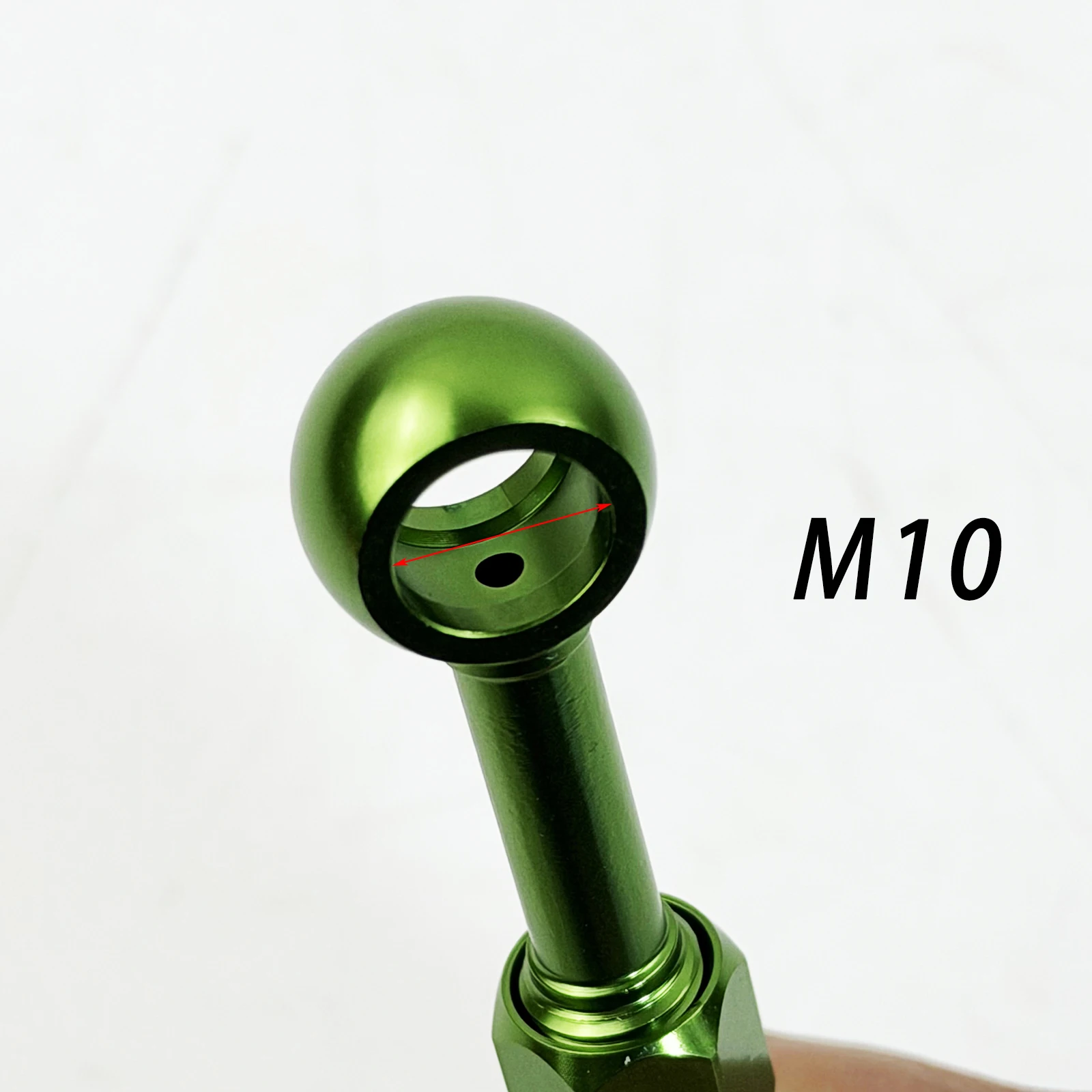 360 degree seven color aluminum alloy brake oil pipe joint disc brake disc detachable fish eye joint motorcycle car modification