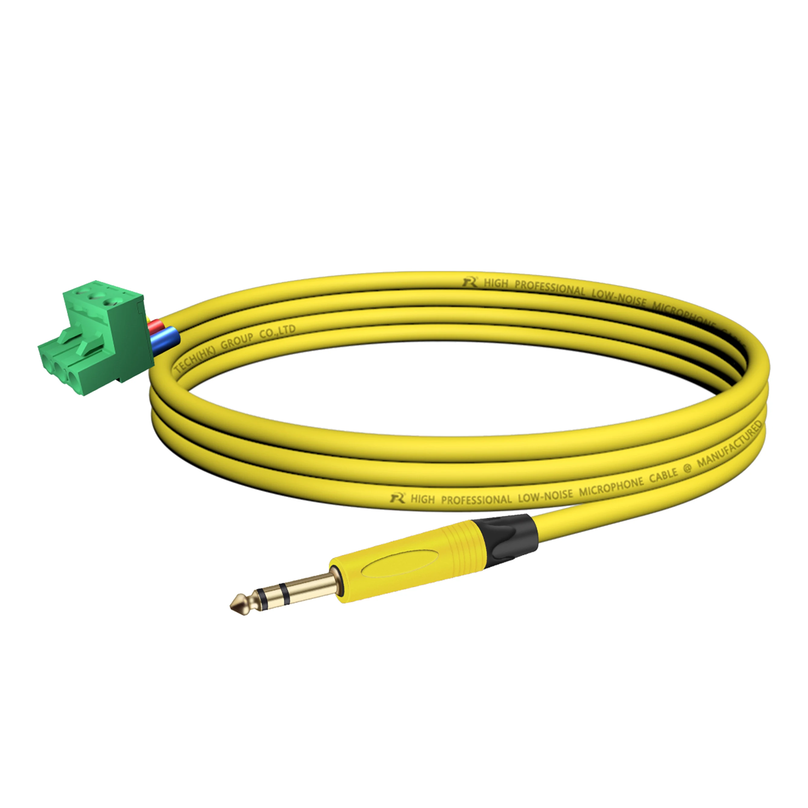 Präzise 6,35-mm-TRS-Verbindung, reibungslose Übertragung, robuste Anschlussanpassung und langlebige Verarbeitung für professionelle Audiointegration. – Detail 11