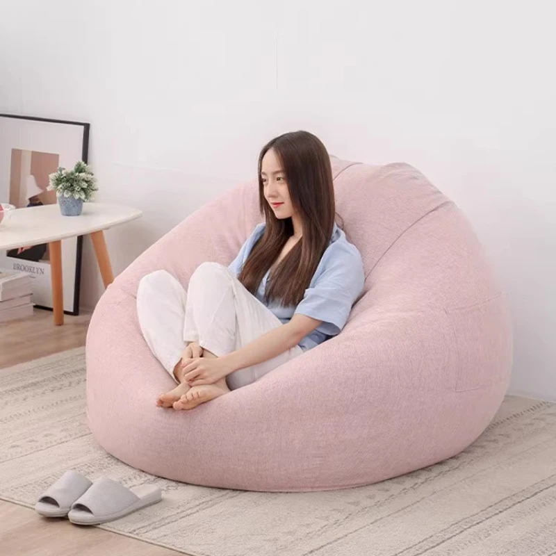 Sectional French Bean Bag Sofas Decoration Lounge Modular Bean Bag Sofas Lazy Boneless Corner Puff Para Sala Hotel Furniture