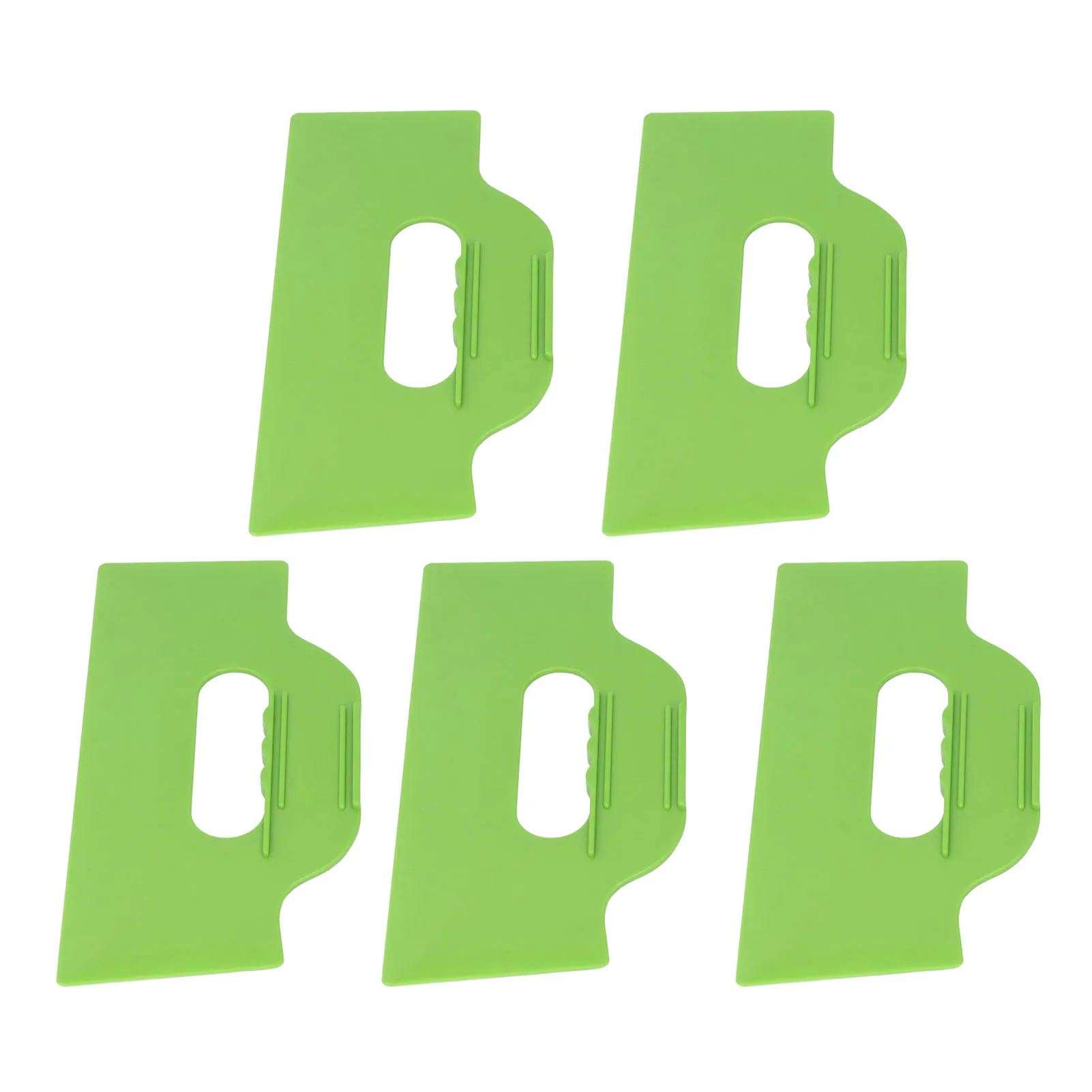 5PCS 10-Inch Flexible Plastic Putty Spatulas Paint Scraper Set for Drywall Spackling Patching And Painting