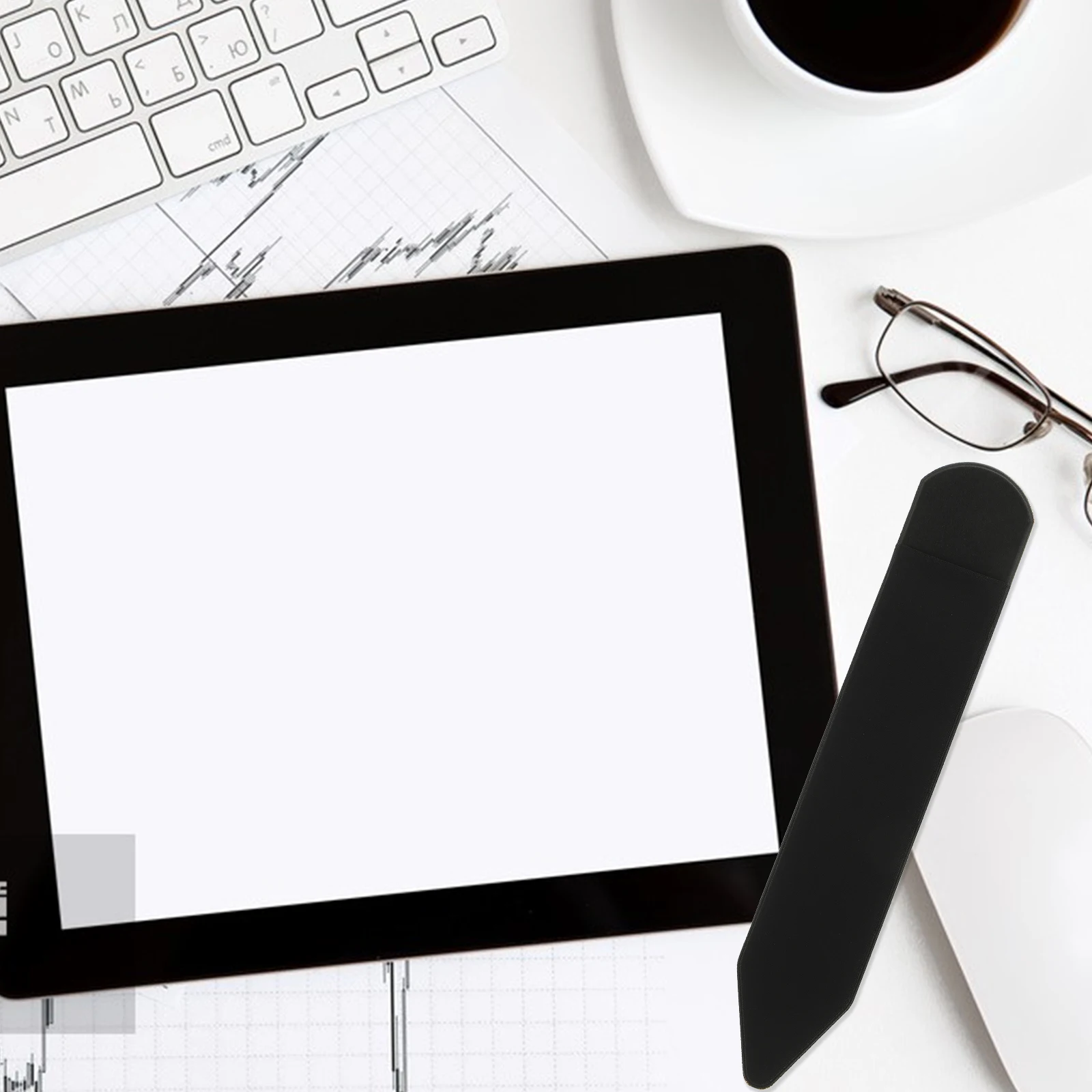 2Pcs Stylus Pen Sleeve Protective Pouch Adhesive Holder for Tablet Scratch Water Stain Prevention Stylish Elegant Pen Protector